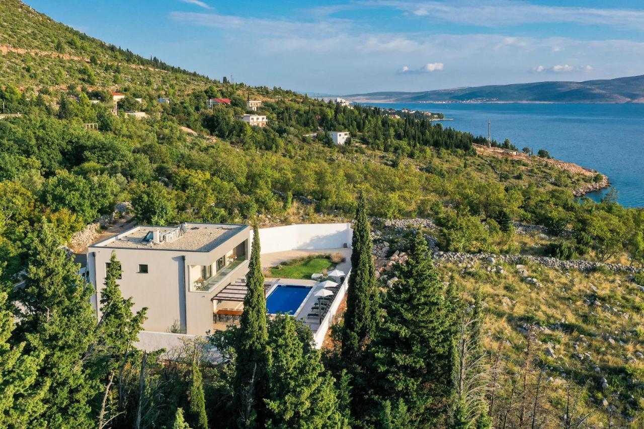 Royal Promons - Heated Pool Villa Starigrad Paklenica Eksteriør bilde