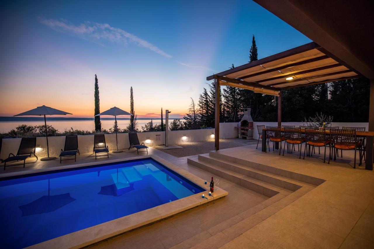 Royal Promons - Heated Pool Villa Starigrad Paklenica Eksteriør bilde